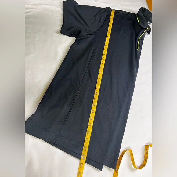 NIKE DRI-FIT PERFORMANCE Men’s black with yellow trim polo size XL. - Picture 11 of 11